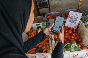 Jumlah pengguna QRIS di Indonesia