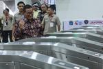 Persiapan peresmian LRT Jakarta Manggarai-Kelapa Gading