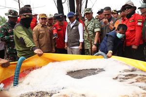 Menhut pantau karhutla di Kalimantan Barat