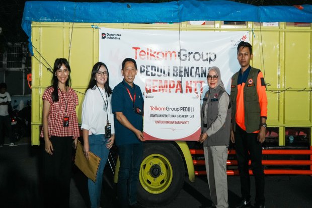 TelkomGroup beri bantuan ke warga terdampak gempa di NTT