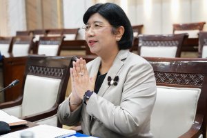 Uji kelayakan dan kepatutan calon Gubernur Bank Indonesia (Foto: Katadata/Fauza Syahputra)