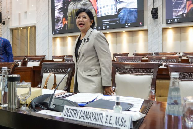 Uji kelayakan dan kepatutan calon Gubernur Bank Indonesia (Foto: Katadata/Fauza Syahputra)