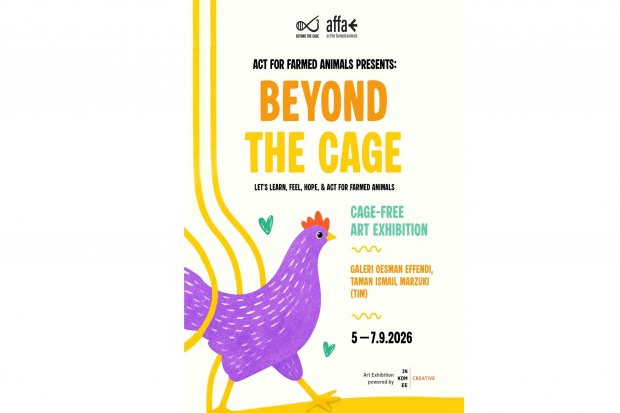 pameran beyond the cage