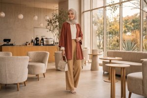 Ilustrasi Perempuan Berhijab