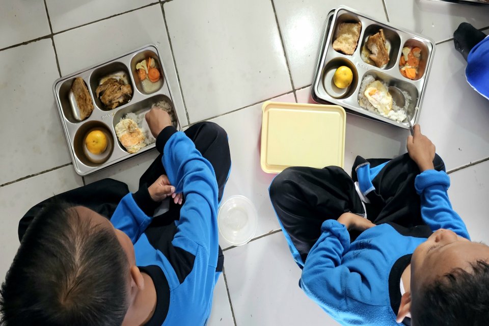Makan bergizi penuhi kebututan anak