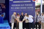 Peresmian Alat Pemindai Peti Kemas Bea Cukai
