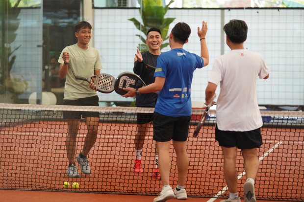 Katadata Padel Tournament 2026 (Foto: Katadata/Fauza Syahputra)
