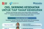 CKG, Skrining Kesehatan untuk Tiap Tahap Kehidupan