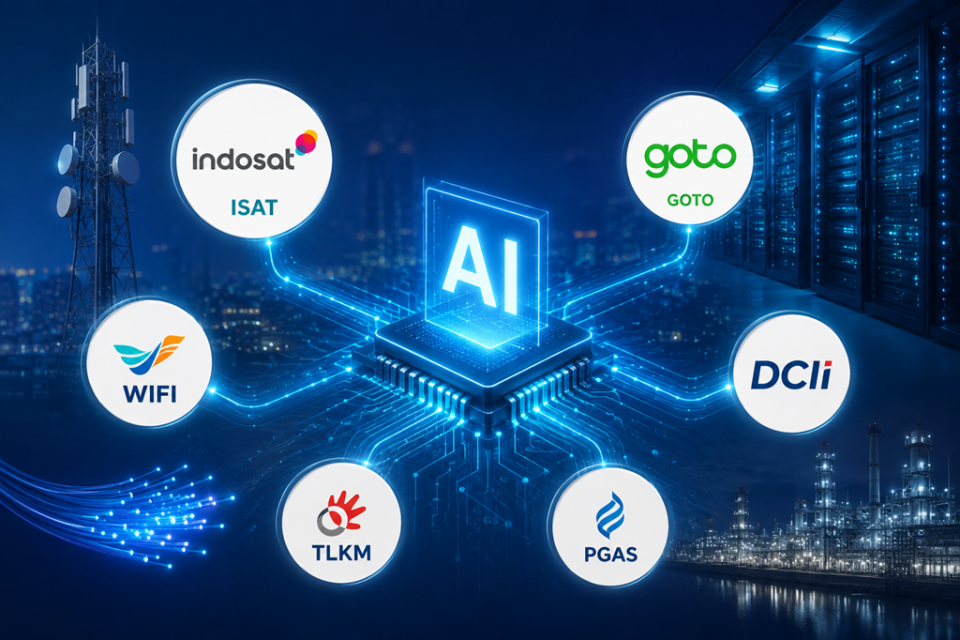 Emiten AI, ISAT, INDOSAT, WIFI, GOTO,