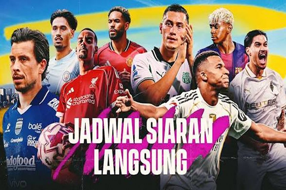 Jadwal Bola Malam ini 31 Juli 2026