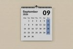 Kalender September 2026