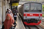 Mulai 1 September Operasional KRL Stasiun Karet Dialihkan ke Stasiun BNI City (Foto: Katadata/Fauza Syahputra)