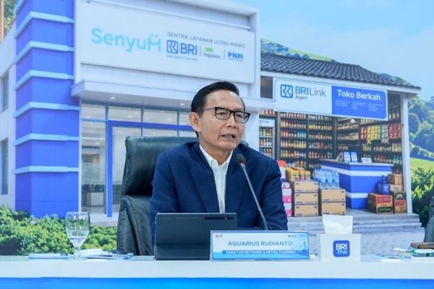 Direktur Network & Retail Funding BRI Aquarius Rudianto 