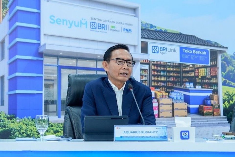 Direktur Network & Retail Funding BRI Aquarius Rudianto 