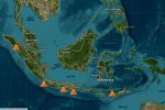Lima gunung api berstatus level III atau siaga