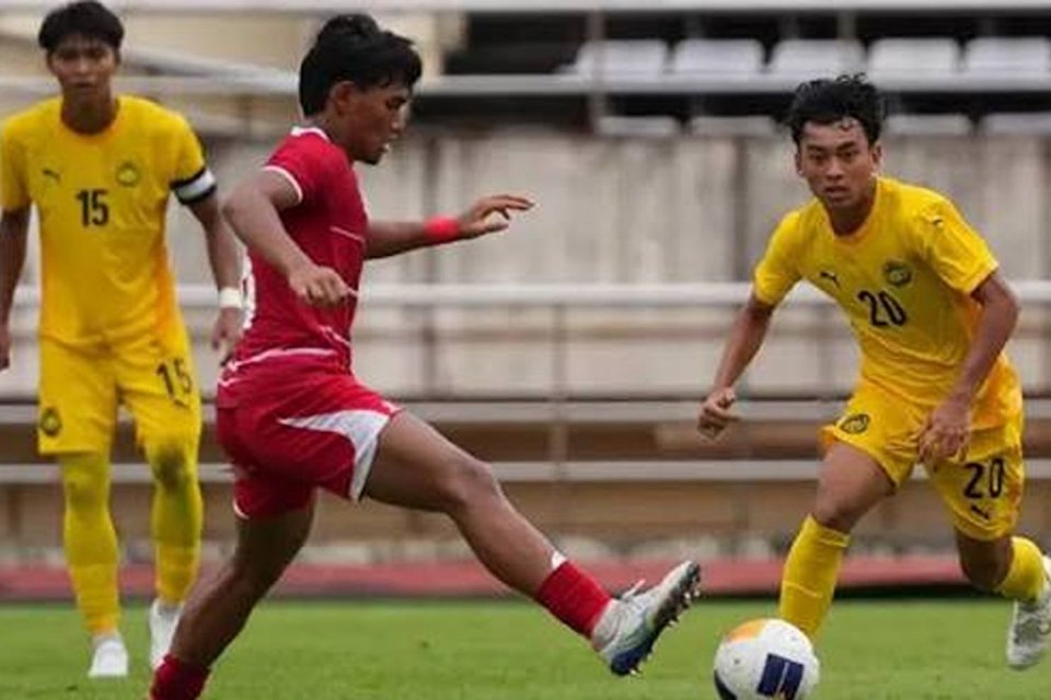 Susunan Pemain Timnas Indonesia U-20 vs Laos