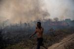 Penanganan kebakaran lahan di Ogan Ilir