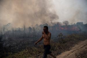 Penanganan kebakaran lahan di Ogan Ilir