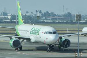 Penutupan mesin pesawat di Bandara Soekarno Hatta