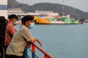 Layanan penyeberangan Pelabuhan Merak-Bakauheni berjalan normal