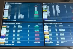 Sejumlah penerbangan di Bandara Soekarno-Hatta dibatalkan pada Minggu (6/9)
