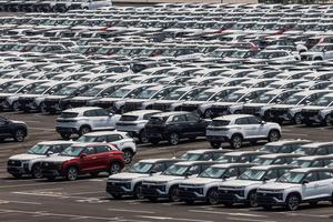 Ekspor mobil CBU Januari-Juli 2026