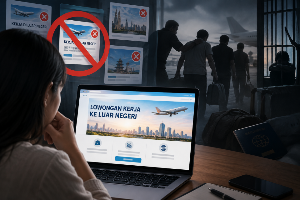 loker palsu, lowongan kerja palsu, lowongan kerja ke luar negeri,