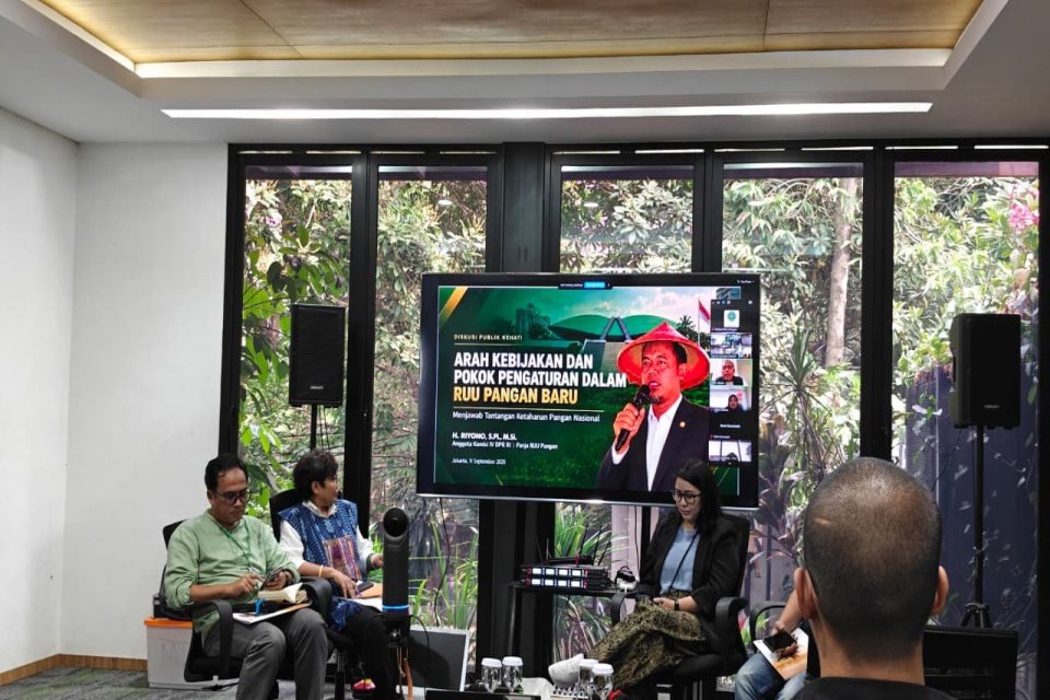 RUU Pangan, perubahan iklim, keberlanjutan