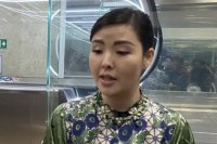 Executive Director Tokopedia dan TikTok Shop Indonesia Stephanie Susilo menjawab pertanyaan wartawan di kompleks parlemen, Jakarta, Selasa (8/9/2026).