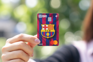 BRI berkolaborasi secara resmi dengan FC Barcelona untuk menghadirkan Kartu BRI Debit FC Barcelona bagi para nasabah dan penggemar.