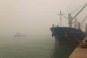 Kabut asap karhutla di Kalimantan Barat