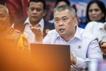 Konferensi pers kecelakaan kapal Virgo Transport 8