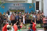 Ribuan kafilah dari 38 provinsi memenuhi ruas jalan Kota Semarang dalam Pawai Ta’aruf MTQ Nasional XXXI Tahun 2026, Sabtu (12/9).