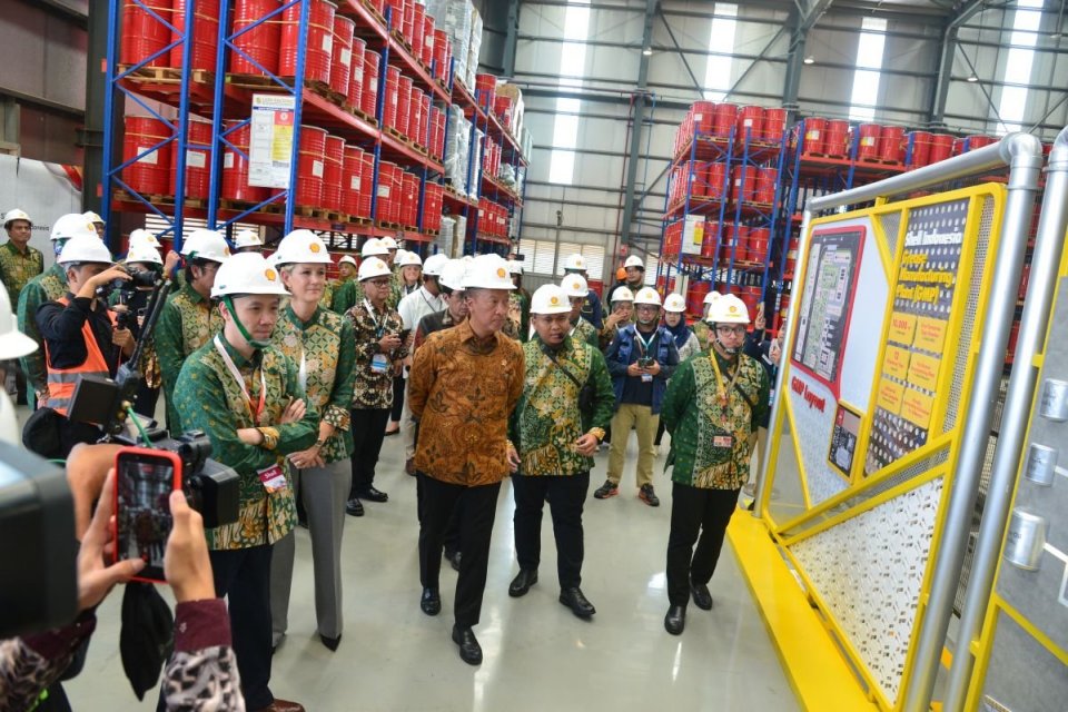 Shell, Shell Indonesia, Pabrik Manufaktur Gemuk, Marunda