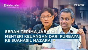 Sertijab Menteri Keuangan