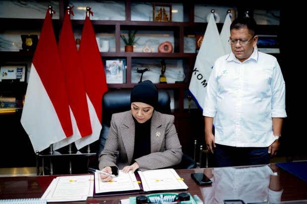 Menteri Komdigi Meutya Hafid