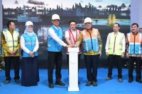 PLN dan Pelindo meresmikan dua unit Onshore Power Supply (OPS) dengan total kapasitas 1 MVA di Dermaga Serbaguna Nusantara (DSN), Pelabuhan Tanjung Pr