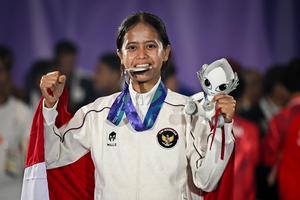 Medali perak teqball putri Asian Games 2026