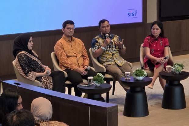 Sesi tematik bertajuk 'Preserving Papua’s Ecosystems Through Biodiversity Conservation', di ajang Katadata SAFE 2026