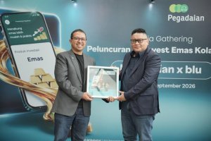 PT Pegadaian (Persero) dan BCA Digital berkolaborasi untuk menghadirkan bluInvest Emas, fitur investasi emas digital.