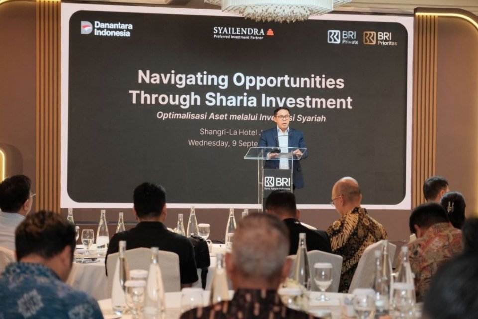 BRI dan PT Syailendra Capital menggelar Sharia Wealth Forum 2026 bertajuk “Navigating Opportunities Through Sharia Investment” di Shangri-La Hotel, Jakarta (9/9/2026).