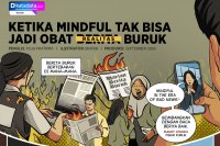 KOMIK: Ketika Mindful Tak Bisa Jadi Obat Realitas Buruk 