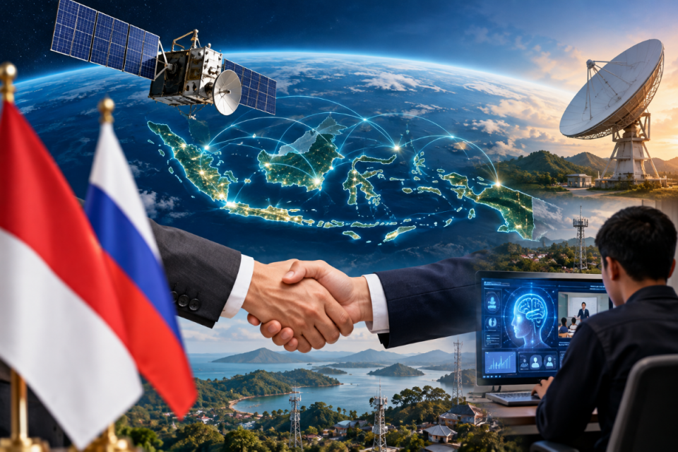 Kerja sama RI-Rusia Satelite
