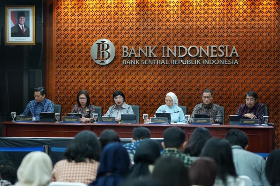 Hasil Rapat Dewan Gubernur (RDG) BI di Jakarta, Rabu (23/9/2026). BI mempertahankan BI Rate 5,75% untuk menjaga stabilitas nilai tukar dan inflasi sekaligus mendukung pertumbuhan ekonomi.