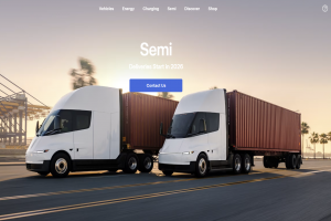 Truk listrik Semi dari Tesla