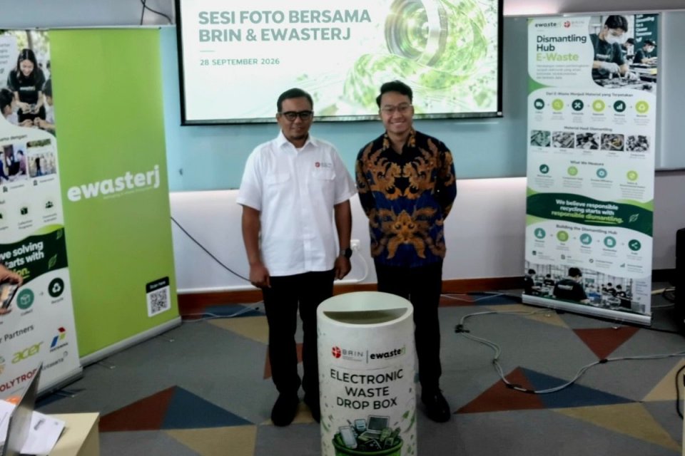 BRIN, ewasterj, pengelolaan sampah elektronik