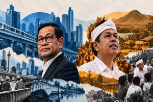 Ilustrasi telaah Pramono vs KDM