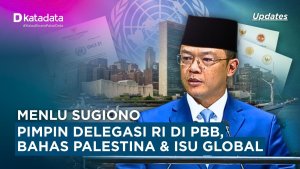 Menlu Sugiono Pimpin Delegasi RI di PBB, Bahas Palestina & Isu Global