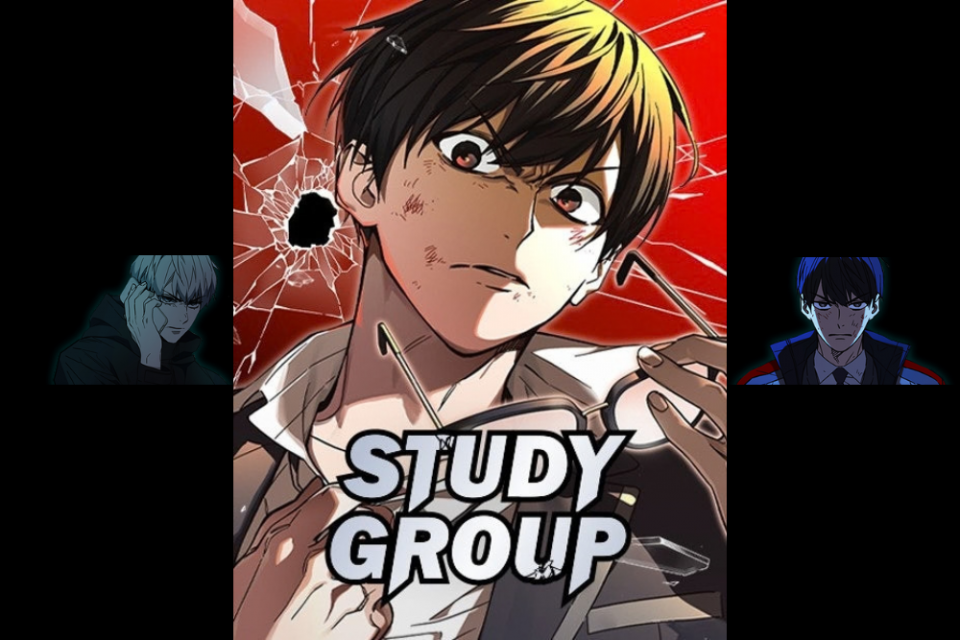 cover manhwa study group untuk rekomendasi manhwa action school terbaik