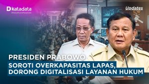 Presiden Prabowo Soroti Overkapasitas Lapas, Dorong Digitalisasi Layanan Hukum